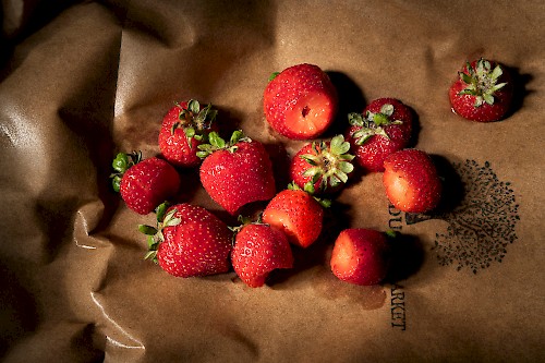 Bite Me- Bitten Strawberries