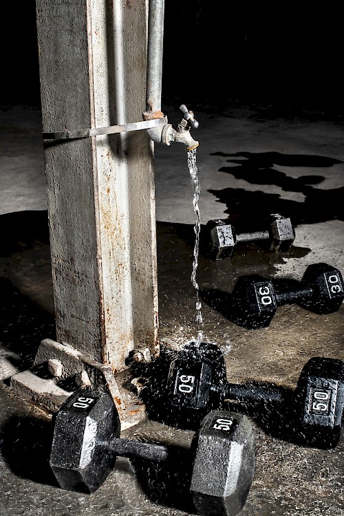 Man Woman Faucet- Weights
