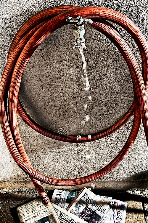 Man Woman Faucet- Oakmore