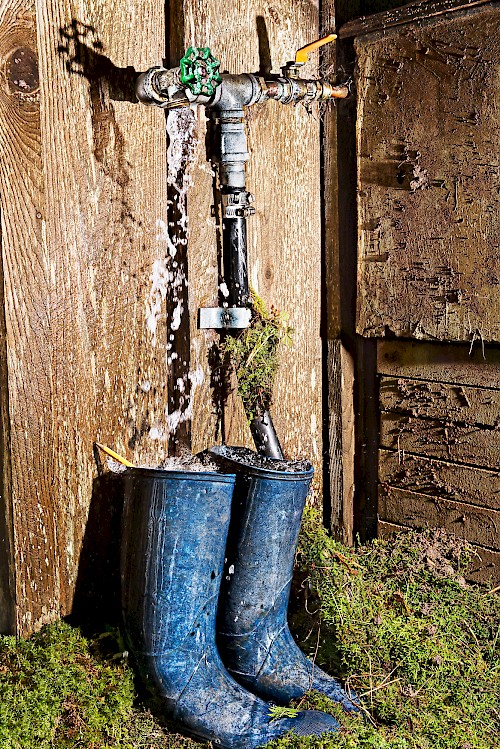 Man Woman Faucet- River Road