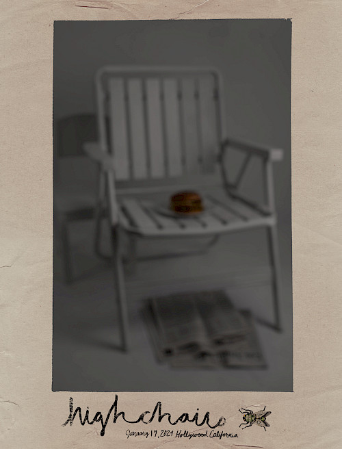 HighChairs Poster- Hamburger
